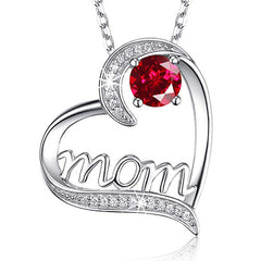 Heart Mom Necklace