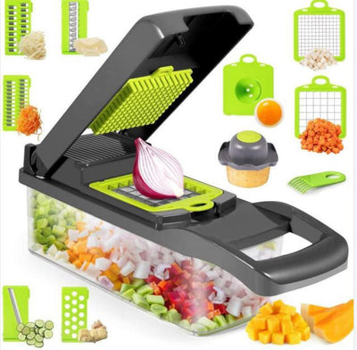 10-Piece Vegetable Chopper & Slicer Set