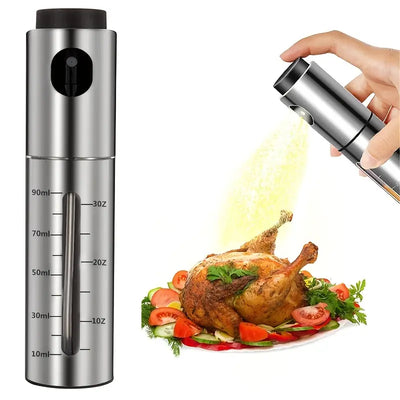 100 ml Kitchen Oil Spray Bottle with Measurement Scale