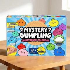 Colorful Dumpling Squishy Anti-stress Squeeze Balls Blind Box  Steamed Stuffed Bun Super Soft Slow Rebound Adults Birthday Gifts