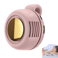 Portable Silent Mini Bladeless Electric Fan Small fan Clip on Shirt Waist Mini Bladeless Fan Adjustable 3-Speed For Outdoor NEW