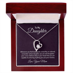 Forever Love Necklace - For Daughter From Mom