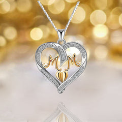 Silver Mom Necklace